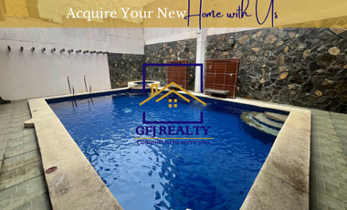 House for Rent in an Exclusive Subdivision with 5 Bedrooms with Pool in Angeles City Pampanga Clark