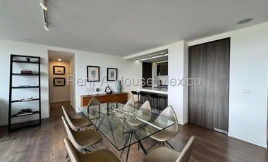 RENTA, Santa Fe Juriquilla. Departamento amueblado con estudio y 3 recámaras