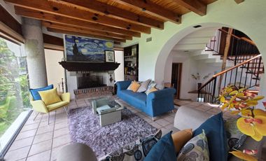 CASA EN VENTA RESIDENCIAL CLUB DE GOLF LOS ENCINOS LERMA A 20 MINUTOS DE SANTA FE