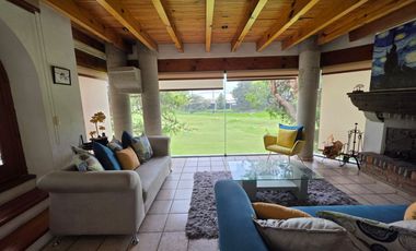 CASA EN VENTA RESIDENCIAL CLUB DE GOLF LOS ENCINOS LERMA A 20 MINUTOS DE SANTA FE