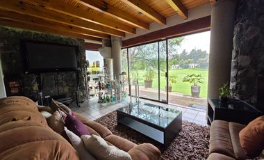 CASA EN VENTA RESIDENCIAL CLUB DE GOLF LOS ENCINOS LERMA A 20 MINUTOS DE SANTA FE