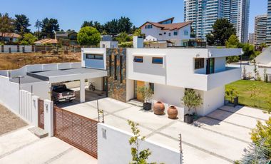 Casa mediterránea, 7D8B, 450m2, Bosque de Montemar, Concón