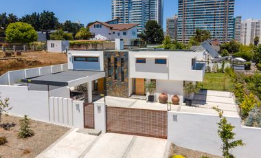 Casa mediterránea, 7D8B, 450m2, Bosque de Montemar, Concón