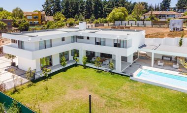 Casa mediterránea, 7D8B, 450m2, Bosque de Montemar, Concón
