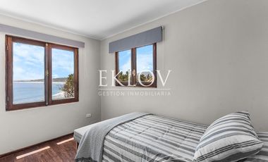 Casa en primera línea, playa la Boca, Concón.