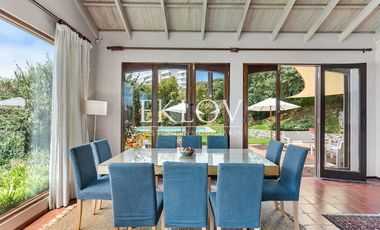 Casa en primera línea, playa la Boca, Concón.