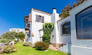 Casa en primera línea, playa la Boca, Concón.