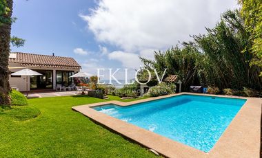 Casa en primera línea, playa la Boca, Concón.