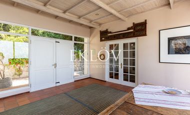 Casa en primera línea, playa la Boca, Concón.