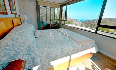 casa mediterránea de 2 pisos en Reñaca, Viña del Mar