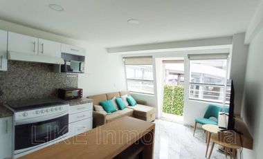 EXCELENTE Departamento AMUEBLADO Con BALCON ANZURES POLANCO 2 Recamaras Alberca y Gimnasio $25,500.00 M.N.