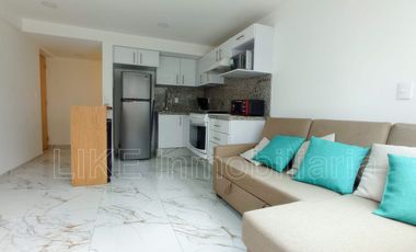 EXCELENTE Departamento AMUEBLADO Con BALCON ANZURES POLANCO 2 Recamaras Alberca y Gimnasio $25,500.00 M.N.
