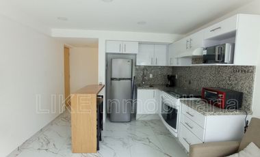 EXCELENTE Departamento AMUEBLADO Con BALCON ANZURES POLANCO 2 Recamaras Alberca y Gimnasio $25,500.00 M.N.
