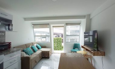 EXCELENTE Departamento AMUEBLADO Con BALCON ANZURES POLANCO 2 Recamaras Alberca y Gimnasio $25,500.00 M.N.