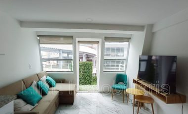 EXCELENTE Departamento AMUEBLADO Con BALCON ANZURES POLANCO 2 Recamaras Alberca y Gimnasio $25,500.00 M.N.
