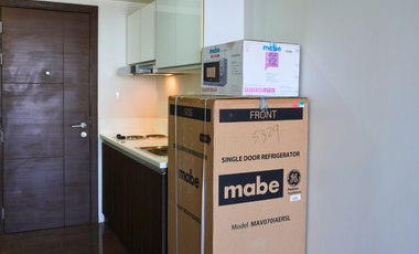 Bare Unit with Balcony for Rent in Air Residences in Makati City