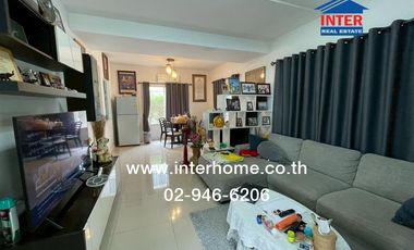 2-storey detached house, 50.1 sq.w., Inizio Village 1, Rangsit-Khlong 3, Rangsit-Nakhon Nayok Road, Khlong Luang Road, Khlong Luang, Pathum Thani