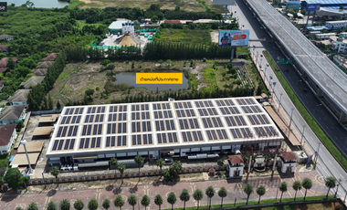 Prime Investment Land! 100-Meter Frontage! For Sale: 12 Rai (19,224 sq.m.) of Prime Land on Rama 2 Road! Located on the outbound side of Rama 2 Road,