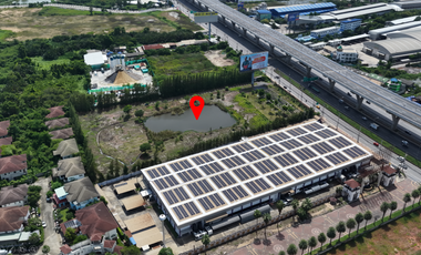 Prime Investment Land! 100-Meter Frontage! For Sale: 12 Rai (19,224 sq.m.) of Prime Land on Rama 2 Road! Located on the outbound side of Rama 2 Road,