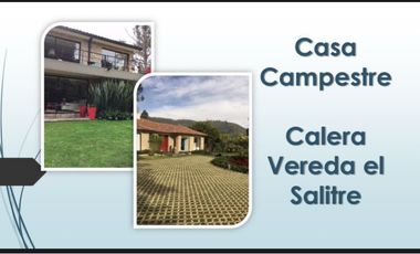 VENTA CASA LA CALERA