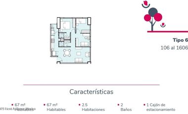 Departamento en venta, Santo Tomas, Azcapotzalco