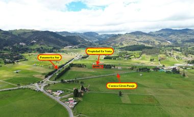 Terreno 3.030 m² + Casa 180 m² en Vía Cuenca–Cumbe