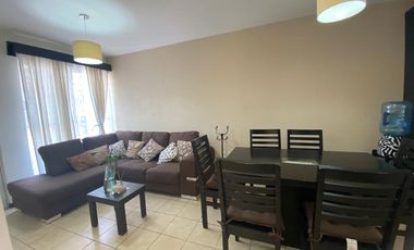 Casa Amueblada en Renta – Cañadas del Bosque Ubicación: Fraccionamiento privado con vigilancia, áreas verdes, juegos infantiles y canchas deportivas.