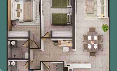 DEPARTAMENTO EN RENTA QUINTA CANTERA