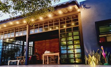 CASA EN VENTA, DE CAMPO, ESTILO INDUSTRIAL, PRIVADA, 504 MTS, CARRETERA A COITA