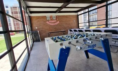 SE RENTA DEPARTAMENTO SEMINUEVO EN PRIMER PISO EN FRACC RIO NILO, STA CRUZ BUENAVISTA, PUEBLA