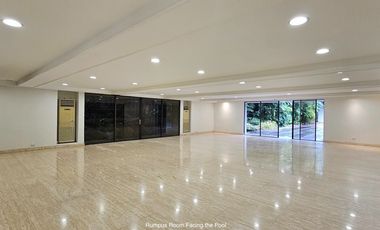 Resort Style Mansion for Lease in Dasmariñas Village, Makati City