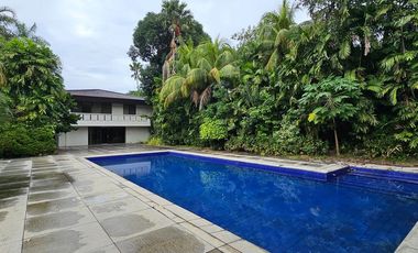 Resort Style Mansion for Lease in Dasmariñas Village, Makati City
