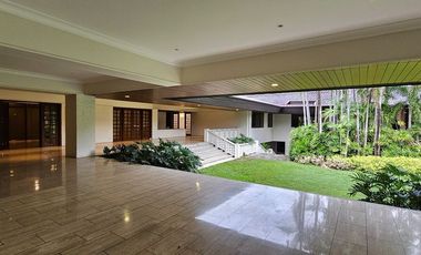 Resort Style Mansion for Lease in Dasmariñas Village, Makati City