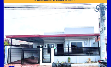 Minimalist 3-Bedroom House for Rent for an Affordable Price in Deca Homes Indangan Davao City
