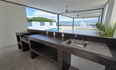 CASA EN RENTA, RESIDENCIAL PUNTA DIAMANTE, 3 RECS + SERV, TUXTLA GUTIERREZ