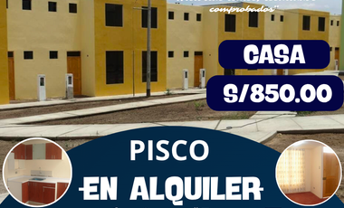 ALQUILER de CASA DE 2 PISOS en PISCO - Complejo Residencial Mapfre