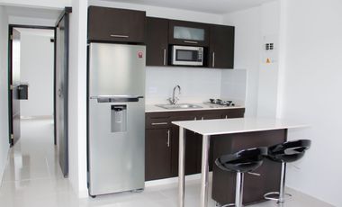 Apartaestudio amoblado todo incluido · San Fernando Nuevo · Cali