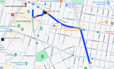 Departamento en Venta Portales Sur Benito Juárez CDMX