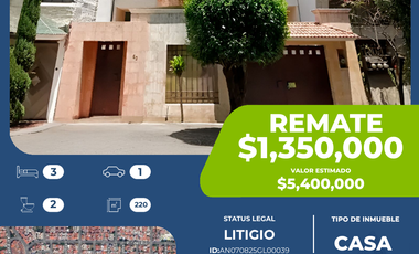 ¡Gran oportunidad, Remate Bancario en Paseos de Taxqueña! Invierte o vive en Paseos de los Naranjos!
