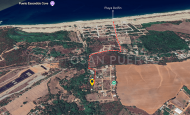 Se vende terrenos en Esperanza Verde cerca de Punta Colorada en Puerto Escondido.