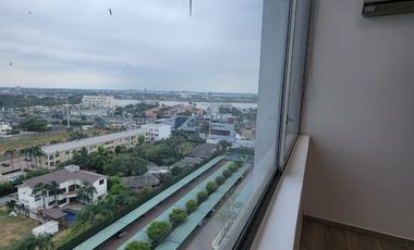 ALQUILER LUJOSO PENTHOUSE EN RIVER TOWERS, PRIMEROS KMS VIA A SAMBORONDON