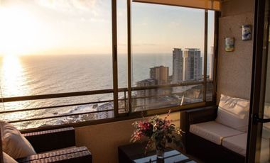 VENTA DEPARTAMENTO BOSQUES DE MONTEMAR CONCON  VISTA AL MAR UF 4.890