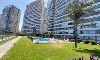 VENTA DEPARTAMENTO BOSQUES DE MONTEMAR CONCON  VISTA AL MAR UF 4.890