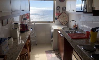 VENTA DEPARTAMENTO BOSQUES DE MONTEMAR CONCON  VISTA AL MAR UF 4.890
