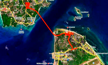 House cottages & pool for sale/rent in Caticlan near future Boracay Bridge. 551 Sq M