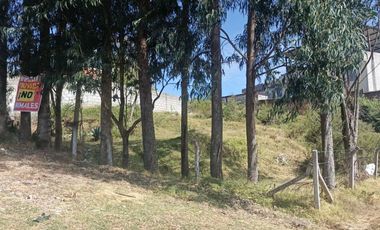 Venta de terreo de 400m en la Merced Valle de los Chillos