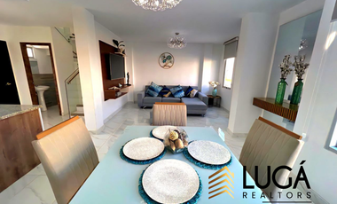 Casa 3 dormitorios amoblada en renta en urbanización privada cerca al Aeropuerto, Manta