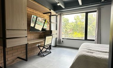 Venta Apartaestudio tipo loft sector Laureles Av 80