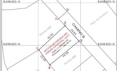 TERRENO URBANO EN VENTA, 1,006.84 m2, FUNDO SAN CARLOS BAJO, SECTOR SANTA ANA - PACHACAMAC