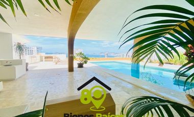 ¡Vista Panorámica + Lote Extra + Cancha Squash! Casa Única en Acapulco 🏖️!